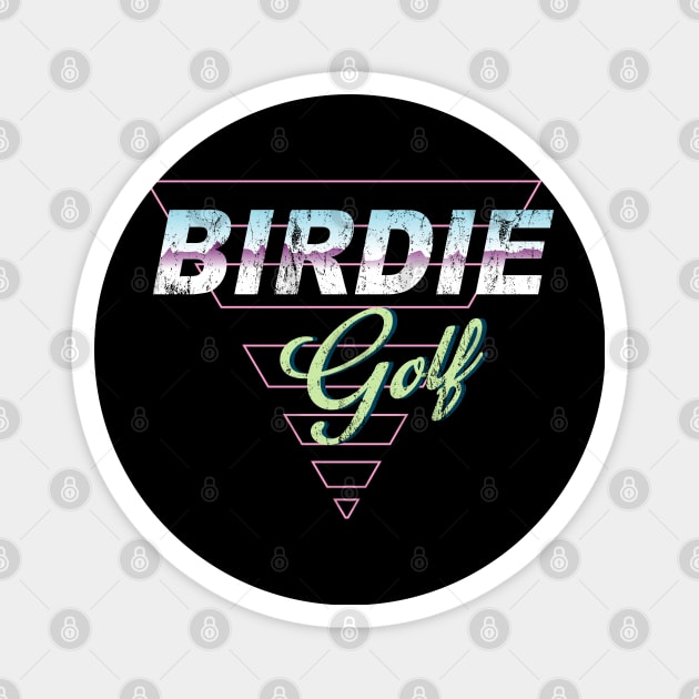 birdie golf retro Magnet by osvaldoport76